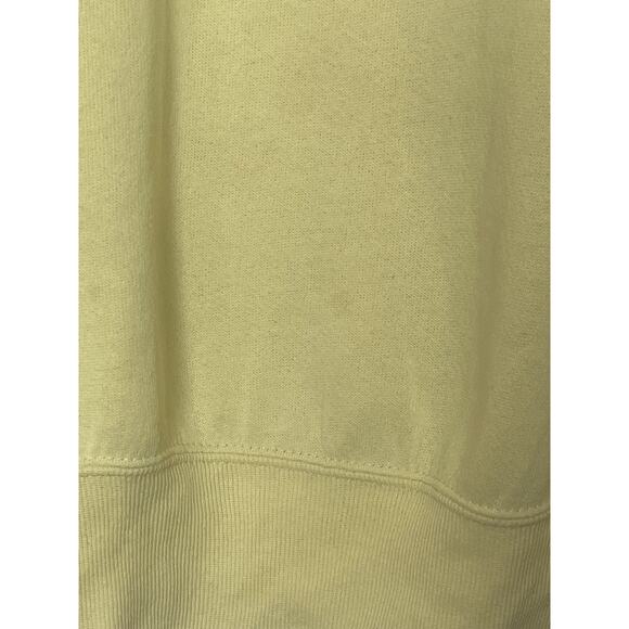 Vintage 80’s Honolulu Hawaii Tops Short Sleeve Surf Sweatshirt Sz Medium Yellow - Picture 6 of 8